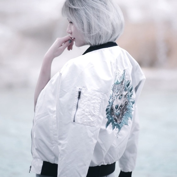BIBISAMA • Chinese Zodiac Dog Bomber Otaku Streetwear Jacket - Picture 2 of 13